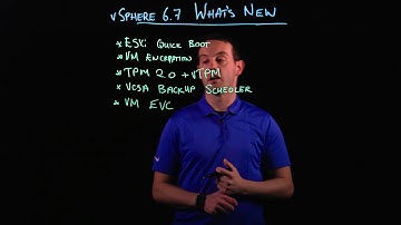 vSphere 6.7 - What