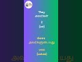 Personal & Possessive Pronouns in Hindi📗Part-2| Learn Hindi Through Tamil |தமிழ் வழி இந்தி| #shorts