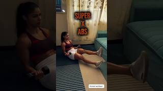 super x ABS ✅ HOME Workout 💪 #fitness #workout#homeworkouts #home #weightloss #workout #sports