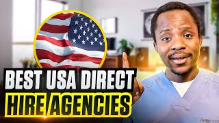Top 5 DirectHire Agencies for US Nursing Jobs 2024 | Pros and Cons.