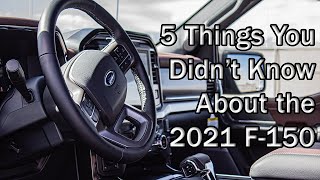 5 Cool Features and Things You Didn't Know About the 2021 Ford F-150 | IT CAN EMAIL PEOPLE!?