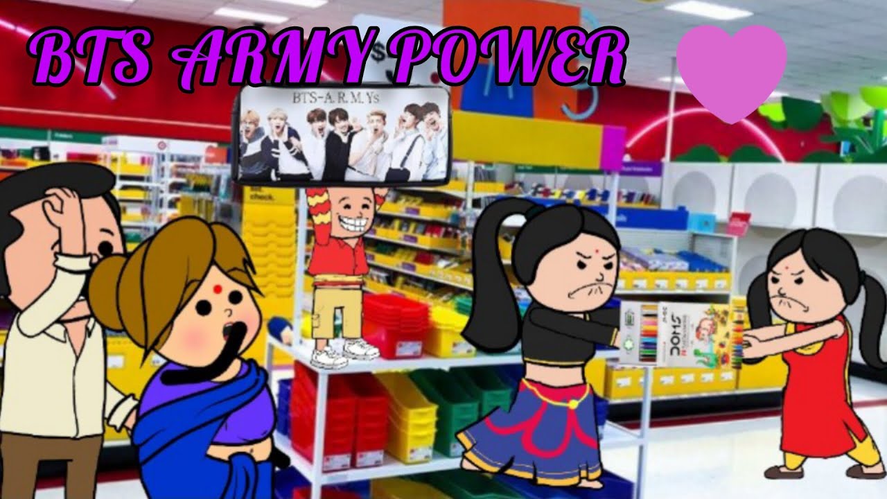 കൈനോട്ടക്കാരി # Part 10 # school shopping 🛒 # BTS army 💜#Malayalam fun cartoon videos