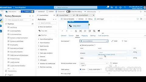 Parameterized ADF ( Azure Data Factory ) Pipeline to load data between SQL source & destination