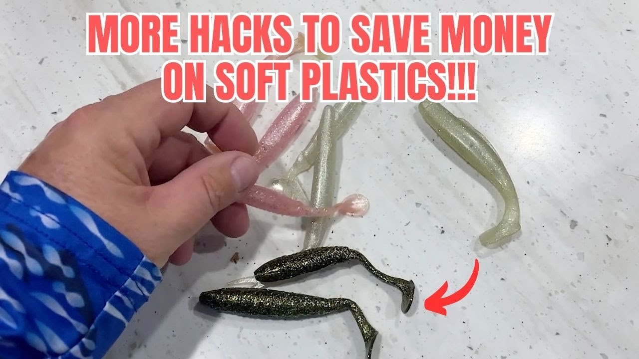 Store soft plastic baits carefully to avoid gooey mess