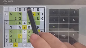 Sudoku Solver - How to solve Hyper Sudoku Very Easy  #4