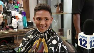A cut above the rest: Huntington Station barber shop gives kids free haircuts ahead of school year