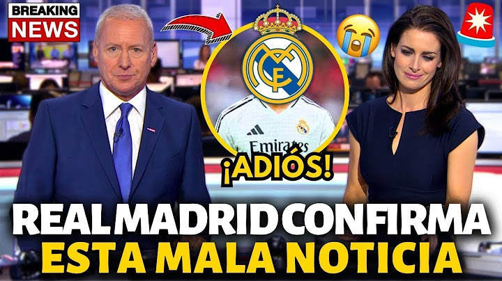 🚨URGENTE! ¡REAL MADRID ACABA DE CONFIRMAR ESTA MALA NOTICIA! ¡NO LO CREO! NOTICIAS DEL REAL MADRID