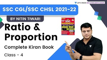 Ratio & Proportion | Complete Kiran Book | Class - 4 | All SSC Exams | Maths by Nitin Sir