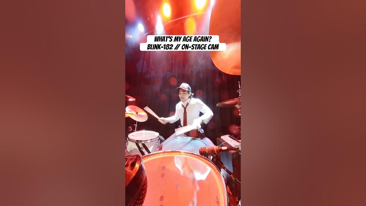 What’s My Age Again? - Blink-182 / On-Stage Cam / #blink182 #punkrock #drums #fyp #travisbarker What’s My Age Again? - Blink-182 / On-Stage Cam / #blink182 #punkrock #drums #fyp #travisbarker