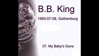 07  My Baby's Gone B B King 1993 Sweden by Blues_Boy_King 50 views 5 years ago 3 minutes