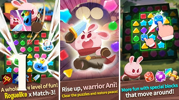 Anipang Matchlike (Puzzle RPG) Gameplay Walkthrough Part 1 (Android, IOS)
