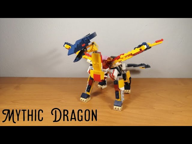 Lego 31088+31112 alternate build Mythical Dragon - YouTube