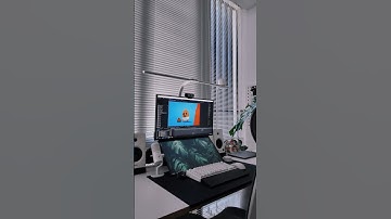 Hướng dẫn cách setup 2 màn hình trên dưới #desksetup