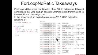 Famous Boolean Logic: ForLoopNoRet.c Explanation - Architecture 1001: x86-64 Assembly Profile
