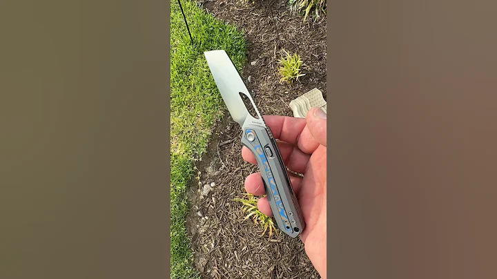 My little Vosteed S35VN Kroc knife is a button top liner lock delight!