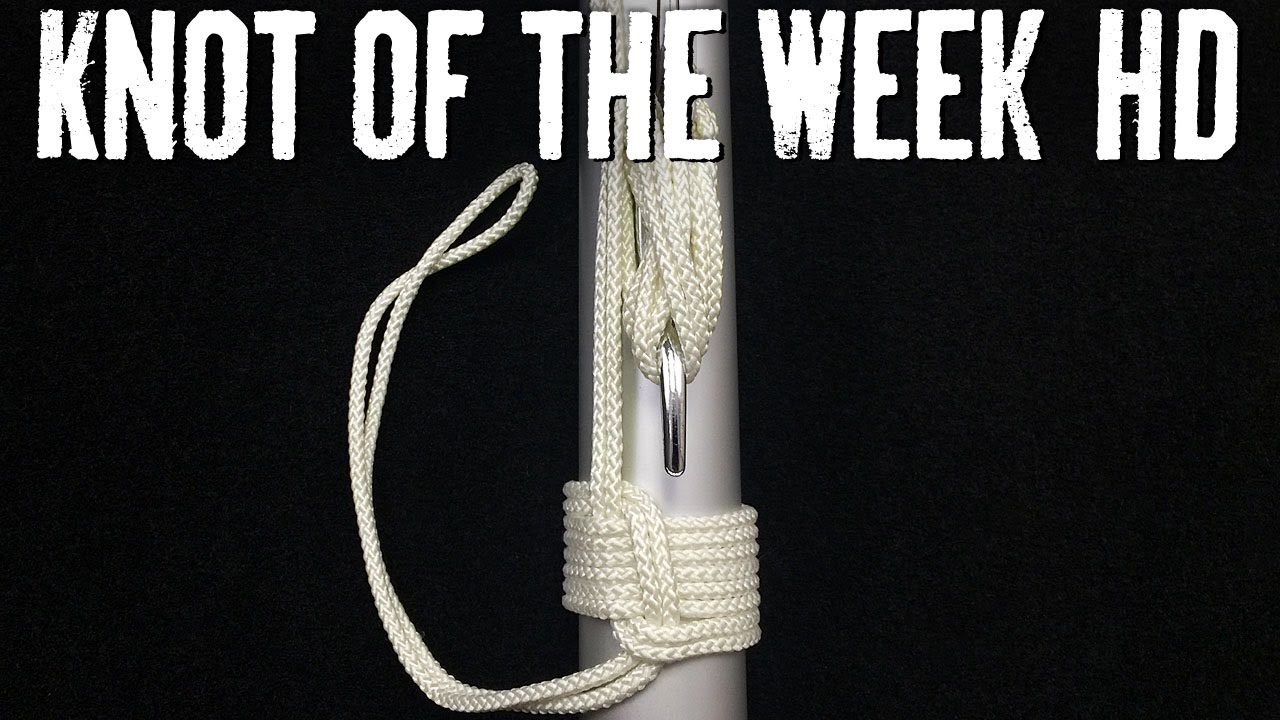 Properly Secure a Flag with the Cleat and Flagpole Hitches - ITS Knot of  the Week HD 