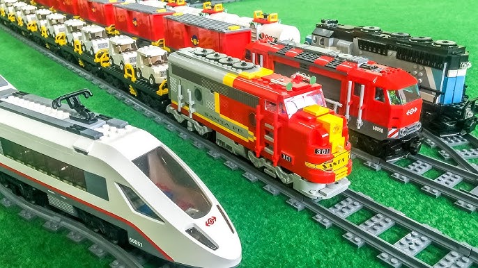 LEGO® train ACTION! Model trains! EPIC COMPILATION! 