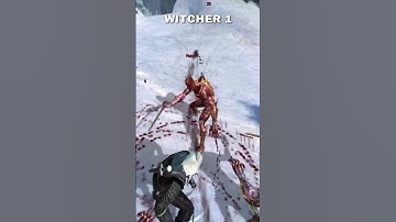 The Witcher Trilogy Combat Evolution