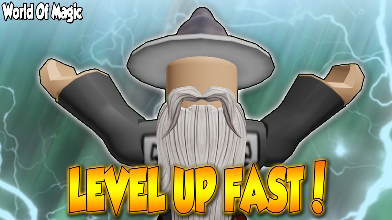 HOW TO LEVEL UP FAST IN | World of Magic | ROBLOX | GUIDE