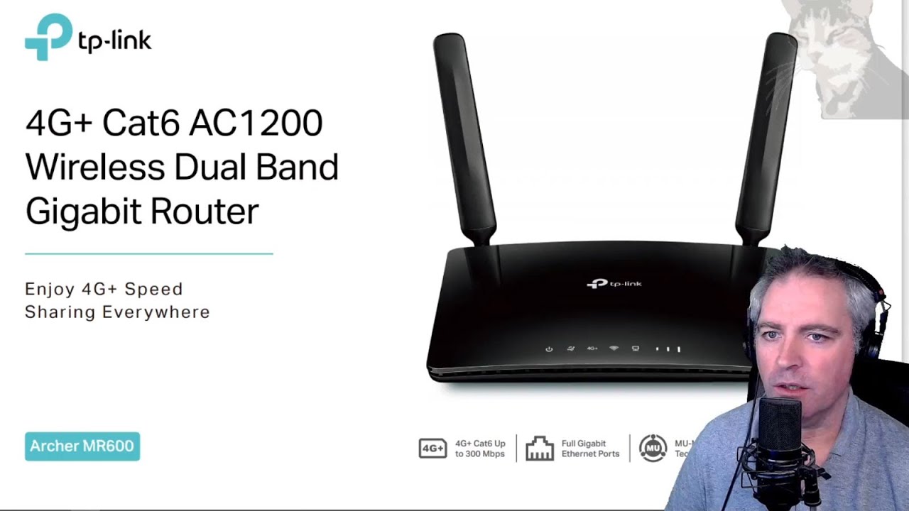 V2 MR600 TP-Link YouTube Archer Setup - Quick SIM