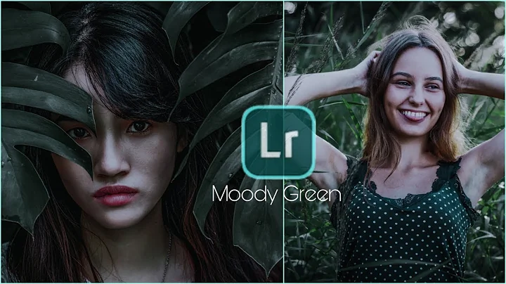 How to Edit MOODY GREEN | Lightroom Mobile Tutorial