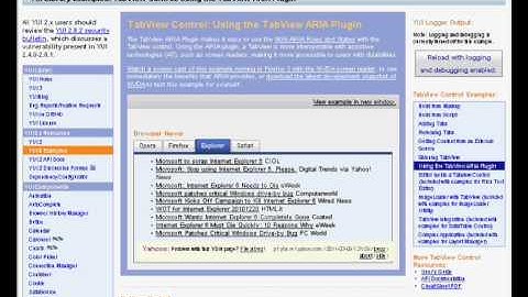 Screen Reader & Javascript Tabs - Tab panel with WAI-ARIA roles