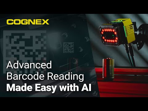 重工業 / 機電設備 高溫 / 磨損 / 變形 DPM 條碼 AI 讀取 - Cognex DataMan 390