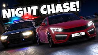 Police Chases Are INSANE at Night! (BeamNG Drive Update 0.39)