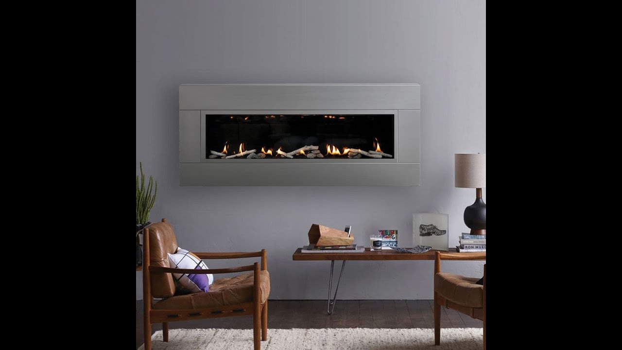 SÓLAS FORTY6 Linear Wall Mount Direct Vent Gas Fireplace
