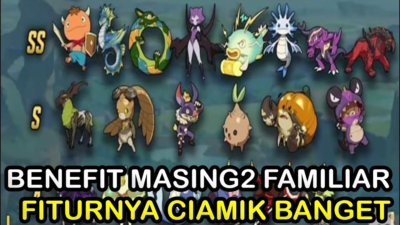 Ni No Kuni Cross Worlds TIER LIST FAMILIAR? Kegunaan Familiar untuk