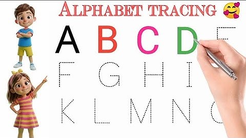 drawing with alphabets and numbers | how to draw alphabet letters in style | a to z coloring drawing