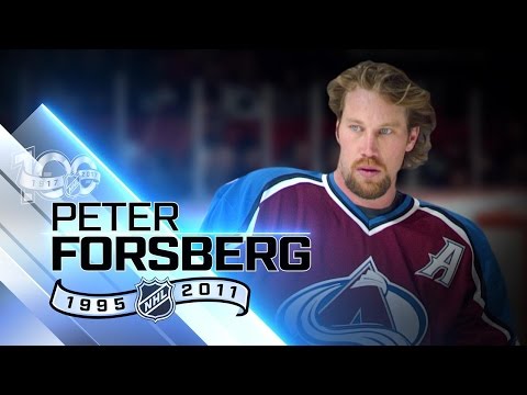 Peter Forsberg two-time Cup winner with Avalanche
