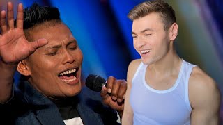 Roland Abante&#39;s INCREDIBLE VOICE! | Auditions | AGT 2023 | HONEST REACTION