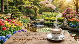 Spring Vibes Smooth Jazz &amp; Coffee Shop Ambience 🌸 Instrumental Music for Deep Work &amp; Study ☕