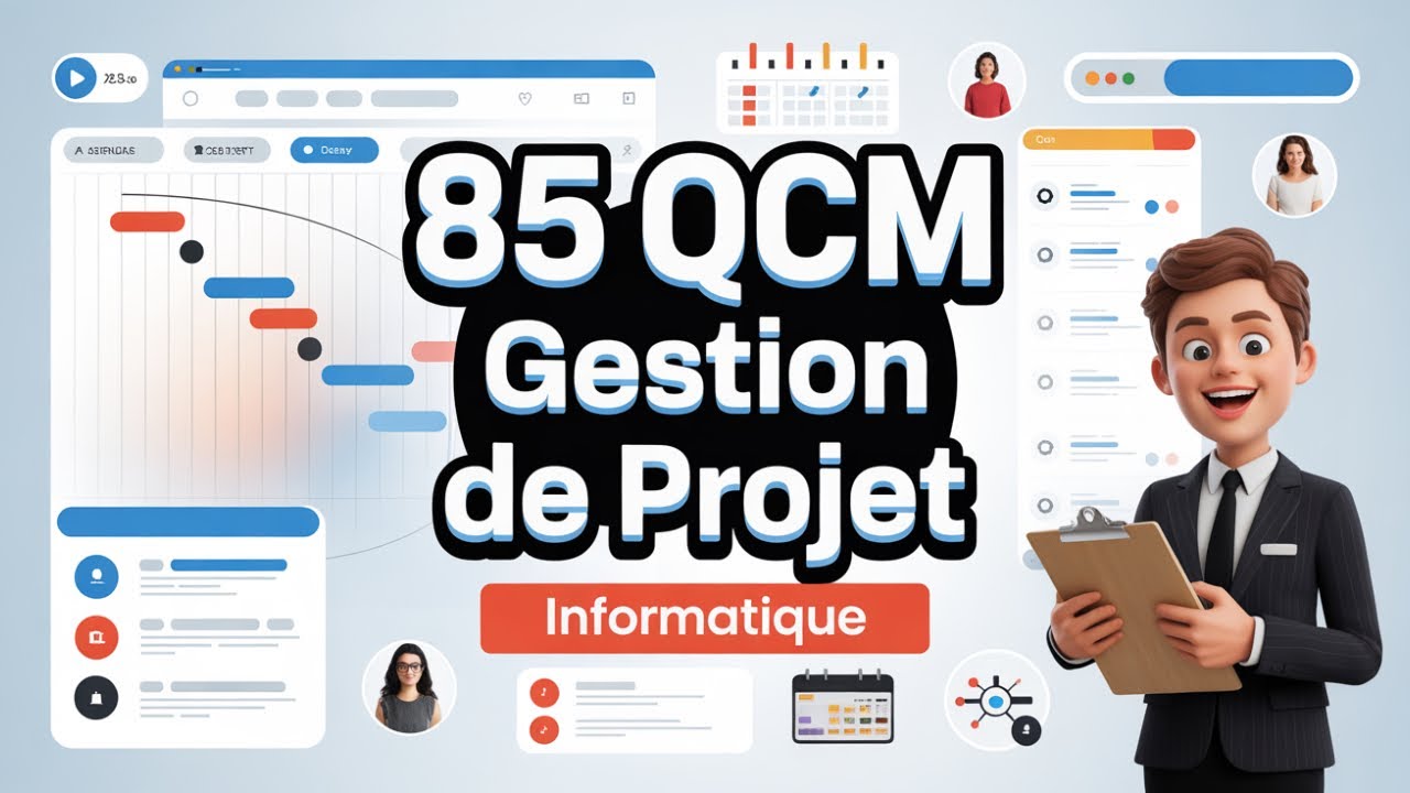 🎯 85 QCM Gestion de Projet Informatique: Teste tes Connaissances ! 💻🔥