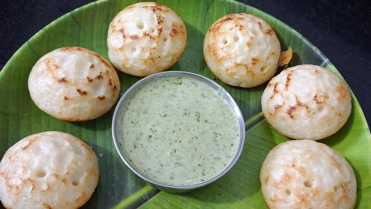 Protein rich डाळ तांदळाचे sponge आप्पे 