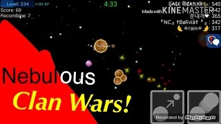 *Awesome* FFA Time + Clan Wars! // Nebulous