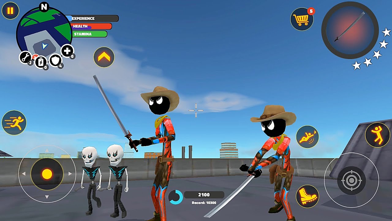 Stickman Superhero #25 Balcony Massacre | Vegas Simulator