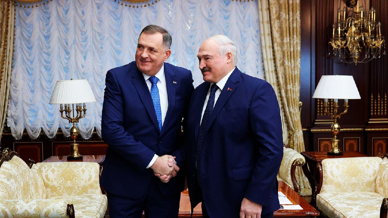Лукашенко предложил помощь и поддержку Республике Сербской на встрече с Милорадом Додиком