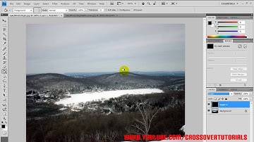 How to create Snow in Adobe Photoshop CS4!