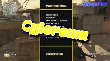 [Mw2/1.14] Cylerem All Client SPRX Mod Menu +Download