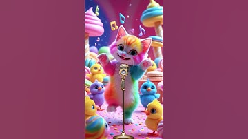 Kucing Nyanyi Pok Ame ame Belalang Kupu kupu #kucing #kucinglucu #kucingnyanyi #pokameame