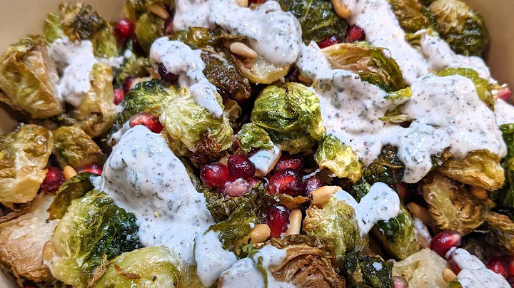 How to Make Crispy Fried Brussels Sprouts with Yogurt, Pomegranate and Pine Nuts | Daniel Boulud