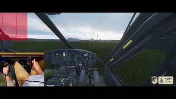 Learning to Hover in the DCS UH-1H