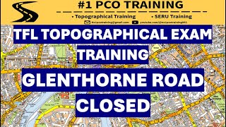 GLENTHORNE ROAD CLOSED TFL TOPOGRAPHICAL SKILLS TRAINING 2024