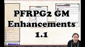 PFRPG2 GM Enhancement Fantasy Grounds Extension 1.1