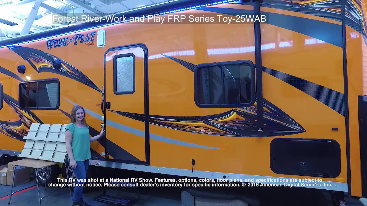 2017 Forest River RV Work and Play FRP Series Toy 25WAB