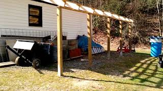 Spring Upgrades Parts 2: The Garage extension takes shape.