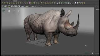3D Rhino Animation Promo | Maya