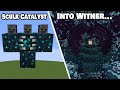 What happens if we sculk catalyst into wither storm